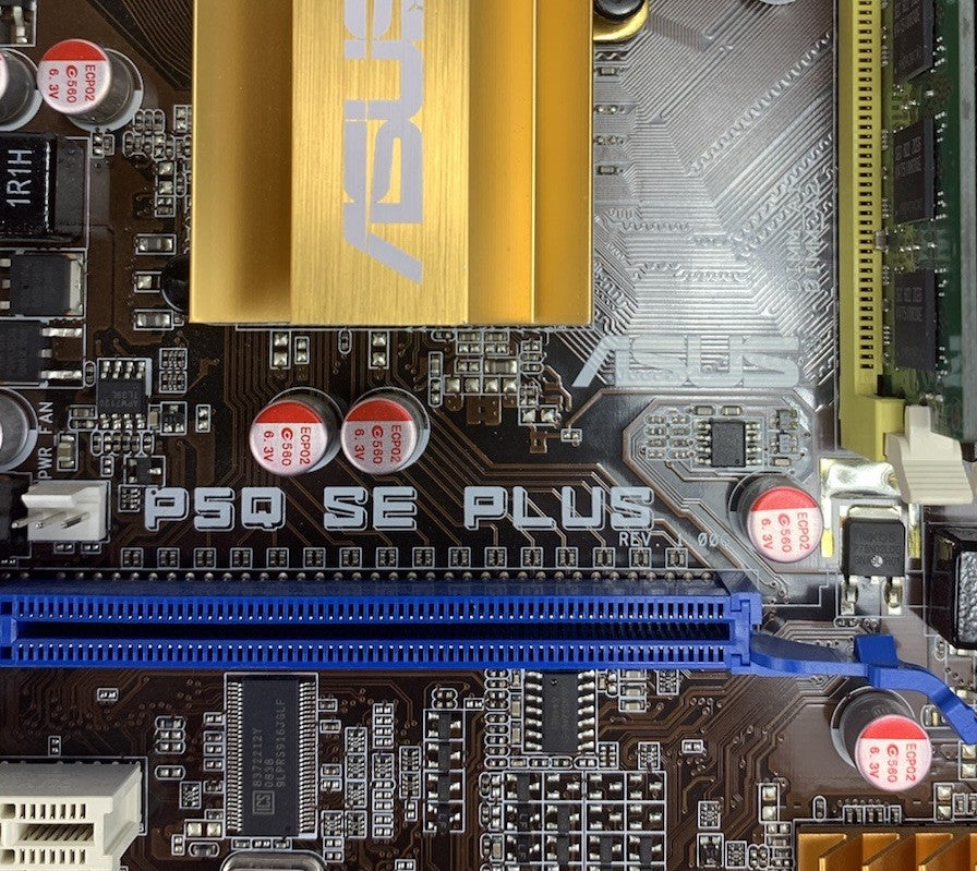 Asus P5Q SE Plus Motherboard Intel Pentium Dual-Core E5400 2.5GHz No Shield