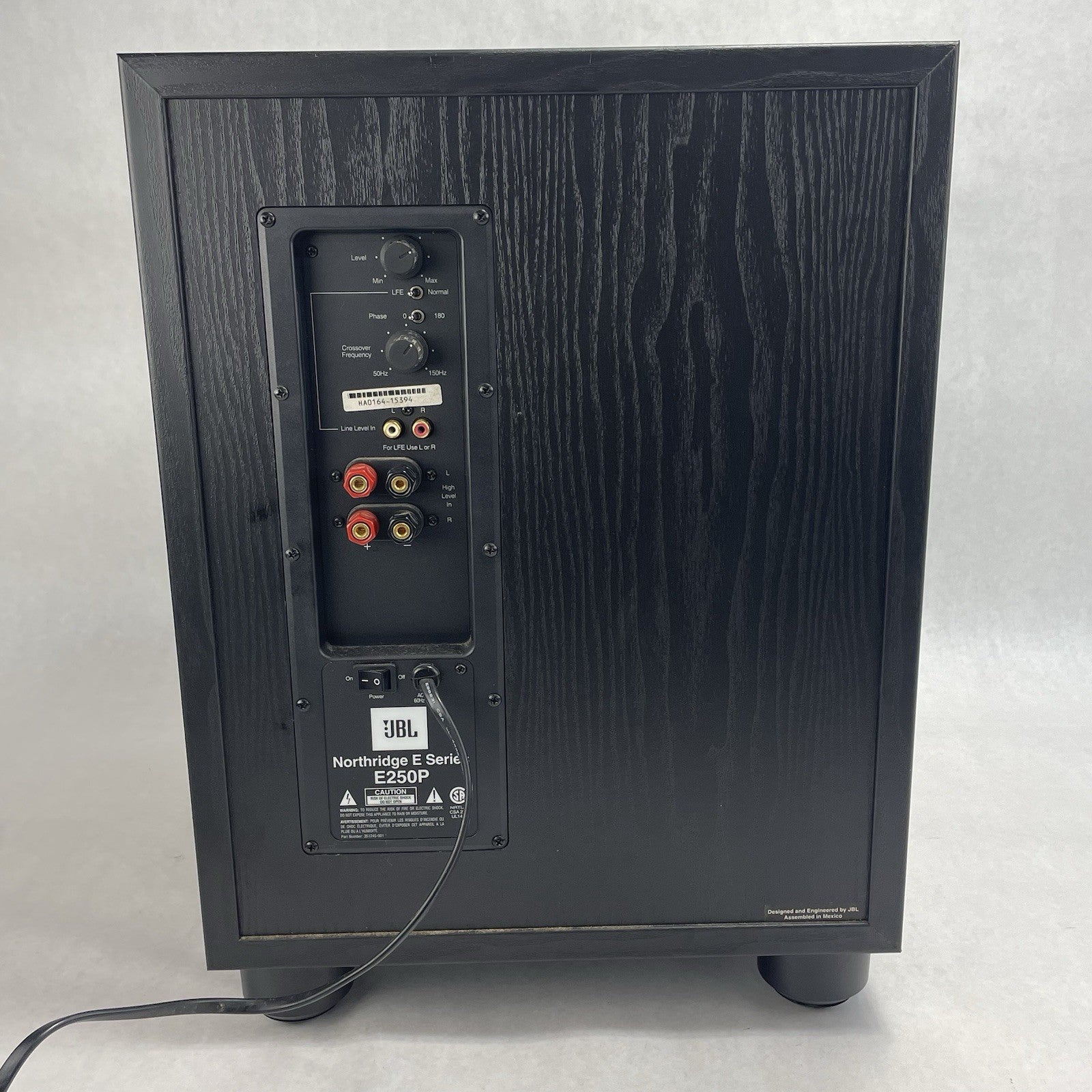 JBL E250P Northridge Powered Subwoofer Assembly Tested7
