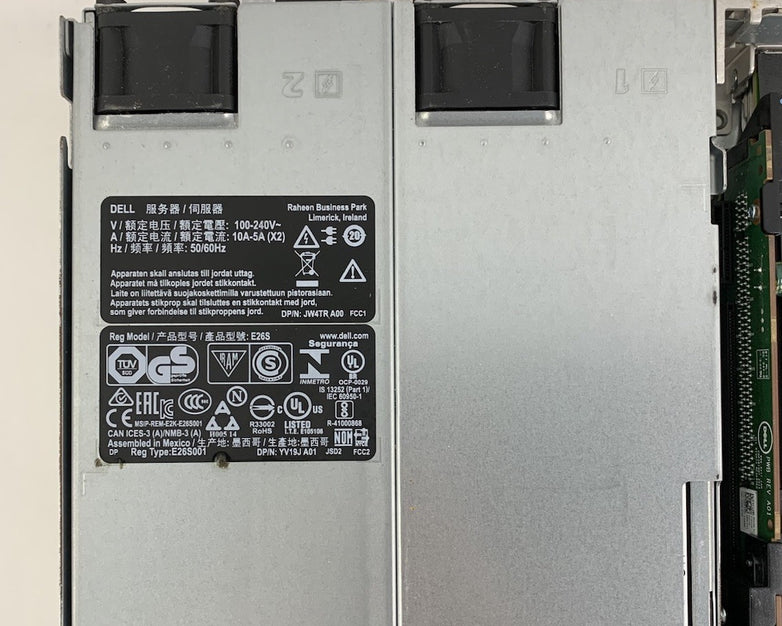 Dell PowerEdge R630 1U Server 1x Intel Xeon E5-2543 V3 3.4GHz 16GB RAM No HDD/OS