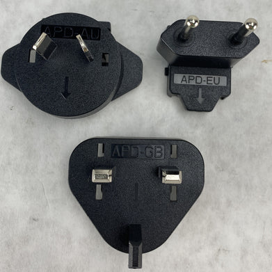 APD Plugs for WA-15C05R Power Adapter APD-GB APD-AU APD-EU