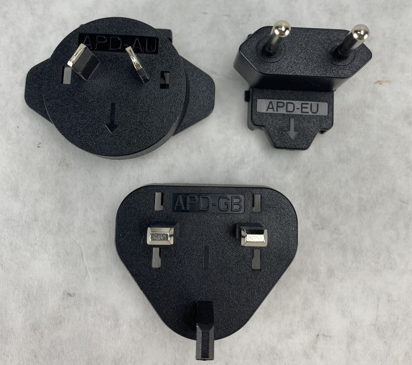 APD Plugs for WA-15C05R Power Adapter APD-GB APD-AU APD-EU