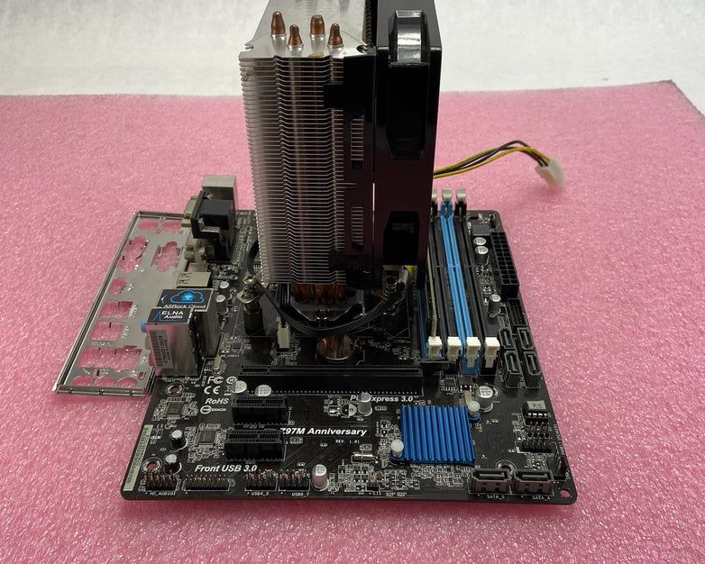 AsRock Z97M Anniversary Motherboard Intel Core i5-4440 3.1GHz 8GB RAM w/Shield