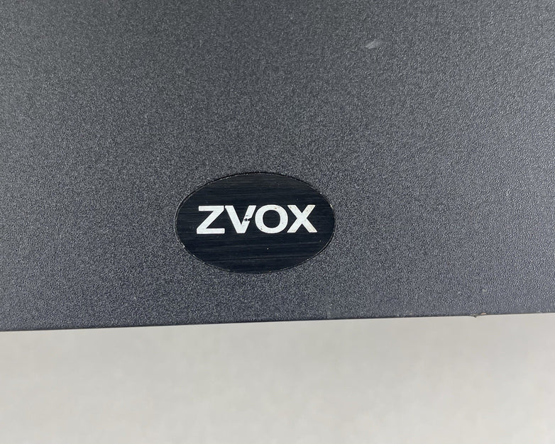 ZVOX 580 Sound Bar Sound Base Cabinet Box Subwoofer Sound System TV Platform Blk