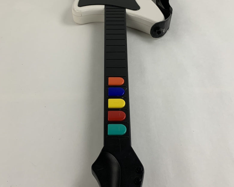 RedOctane 95025 Guitar Hero Wireless Guitar White For Playstation 2 - No Dongle