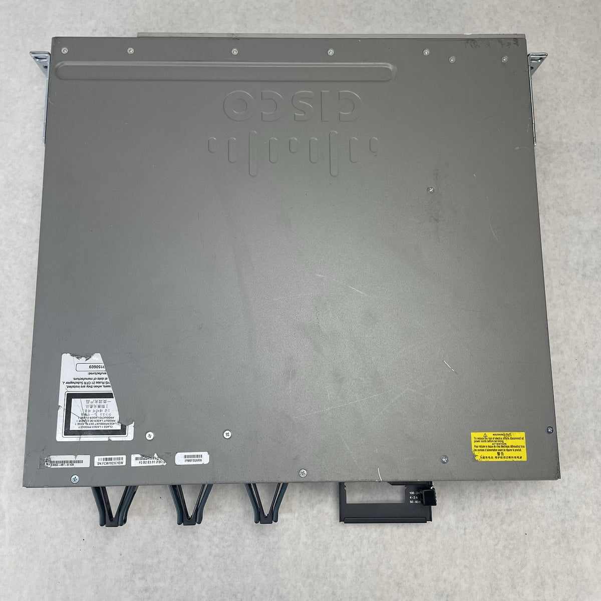 Cisco Catalyst WS-C3850-48T-S 48 Port 1X PSU Tested Reset10
