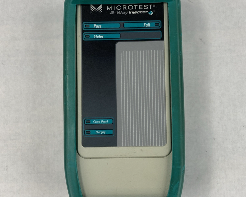 MicroTest  2-Way Injector Plus with AC Adapter Power Tested