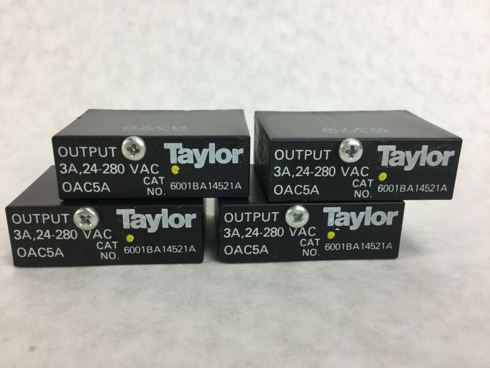 Taylor 6001BA14521A E58169  LR35852  Lot of 4