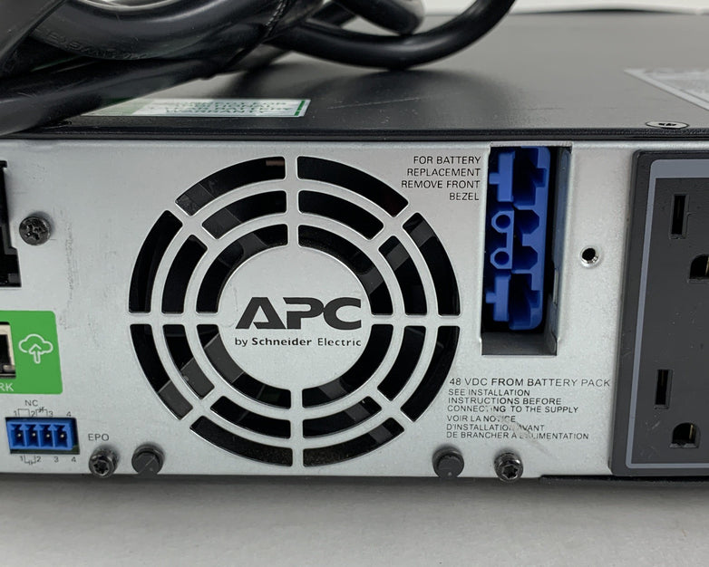 APC SMX1500RM2UCNC X1500 Rackmount 2U Smart UPS Tested No Battery Cartridge