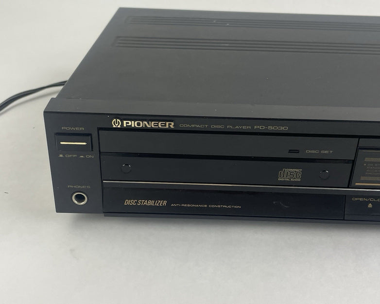 Pioneer PD-5030 Single CD Compact Disc Player 1986 Japan Tested