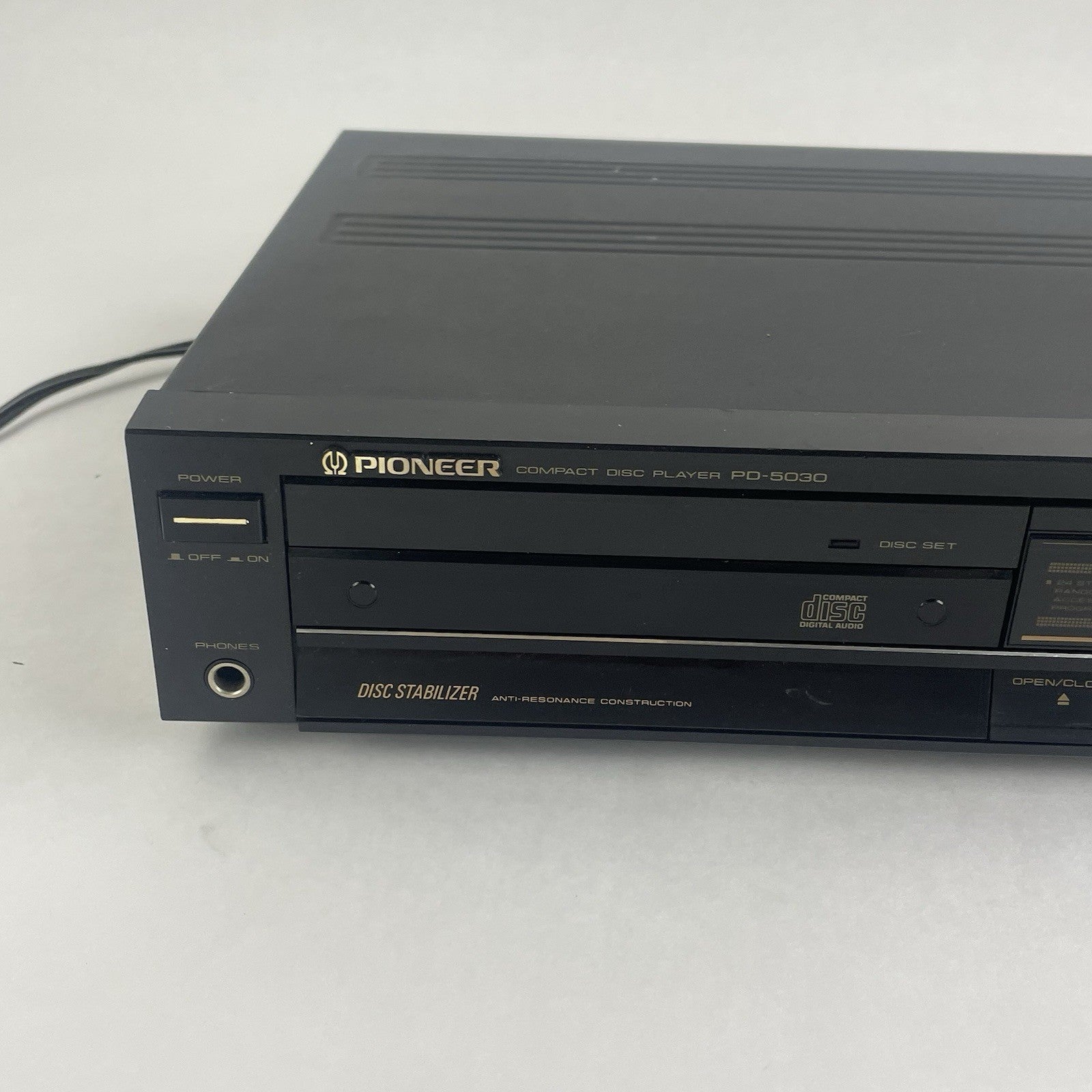 Pioneer PD-5030 Single CD Compact Disc Player 1986 Japan Tested3