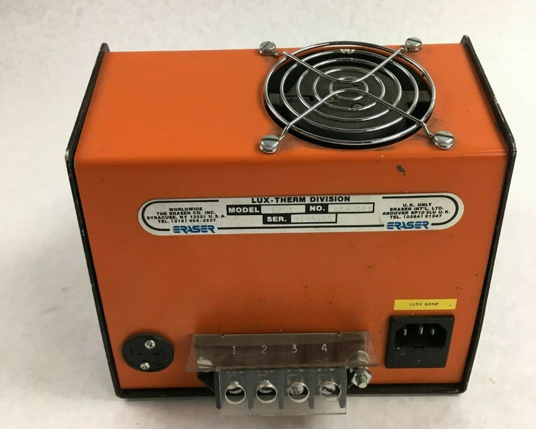 Eraser Company Model LXC1 Controller Lux-Therm Temperature Control