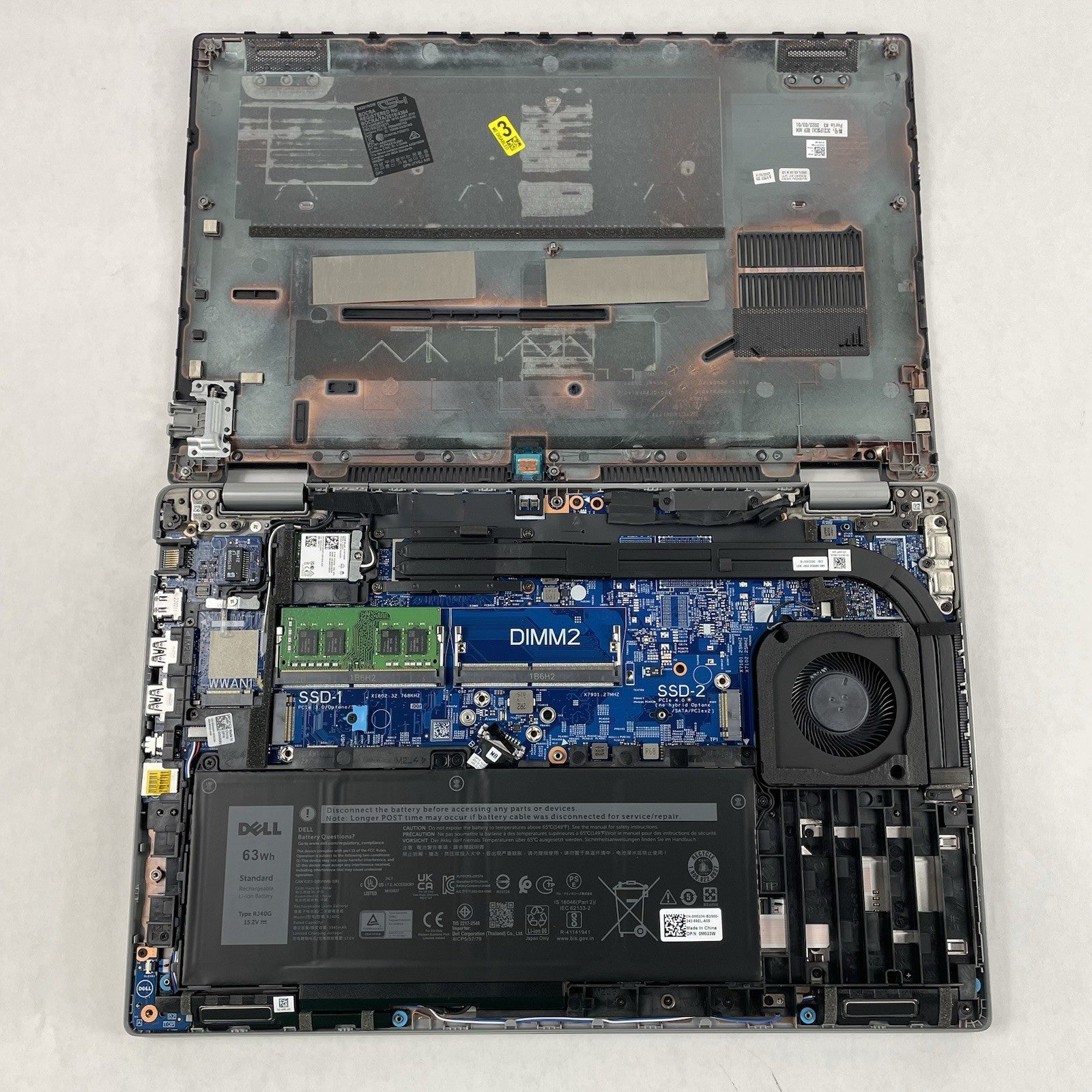 Dell Latitude 5520 15.6" i5-1145G7 2.60 GHz 16 GB RAM No SSD/OS/AC17