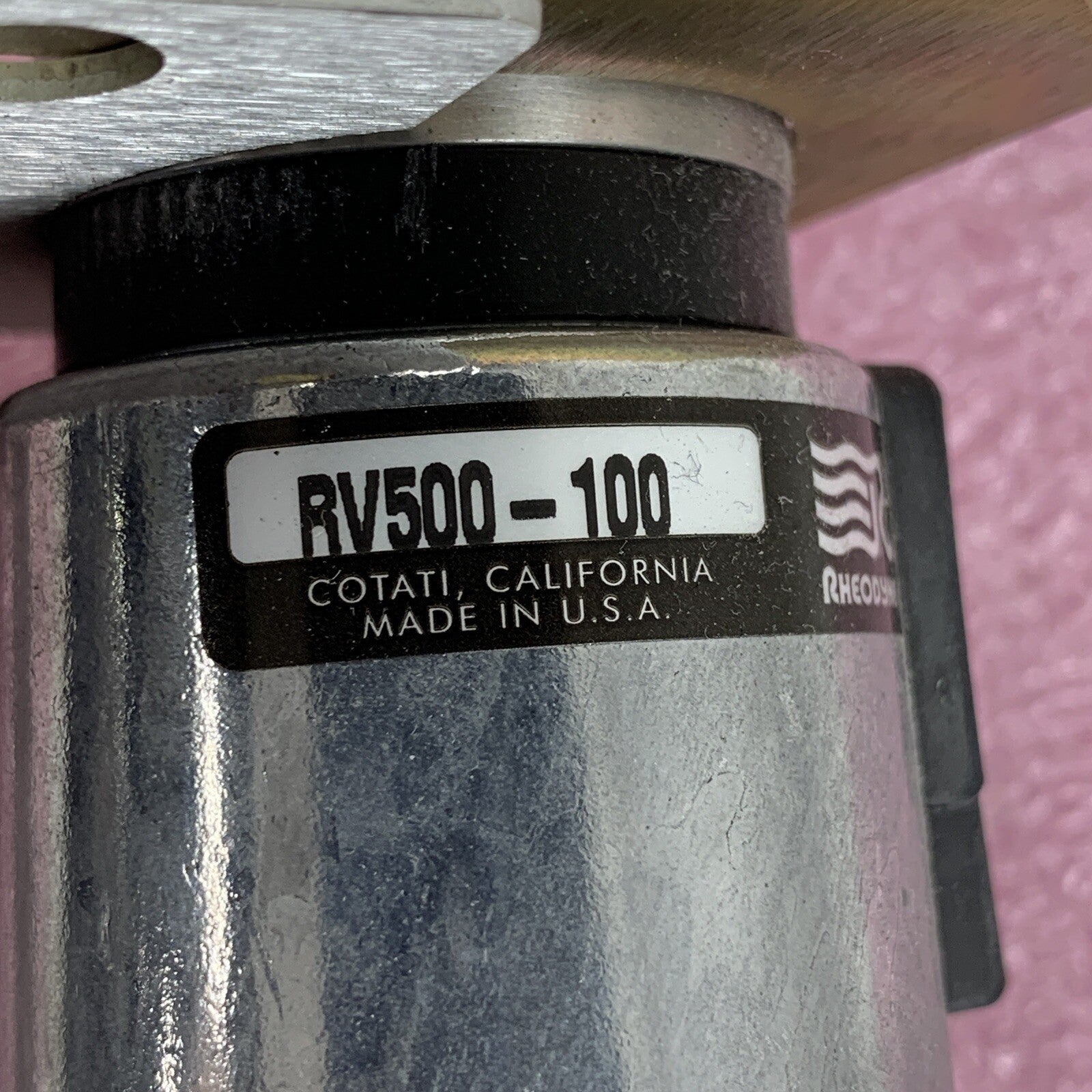 Rheodyne RV500-100 6 PORT Selector Valve Untested From Waters 36140 Untested