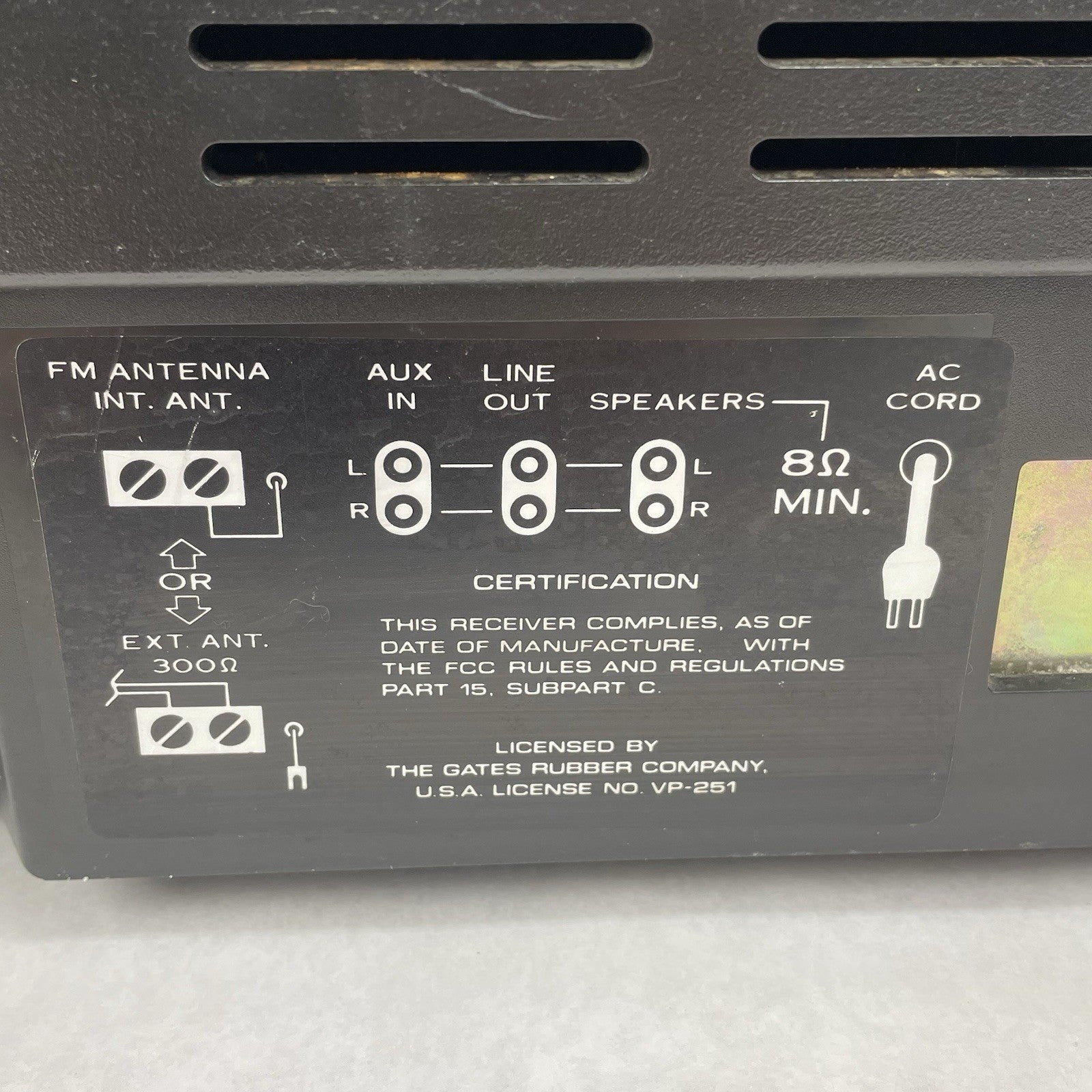 Pioneer Centrex TH-2211 8 Track Player Turntable AM FM Stereo System For Parts