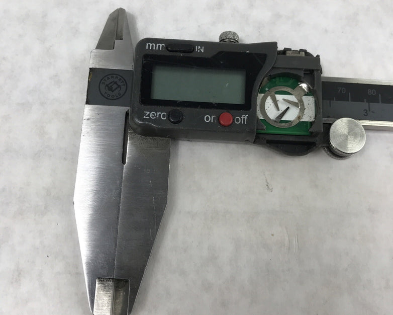 Starrett 799A-12/300 Electronic Caliper Micrometer 67621 - Missing Battery Cover