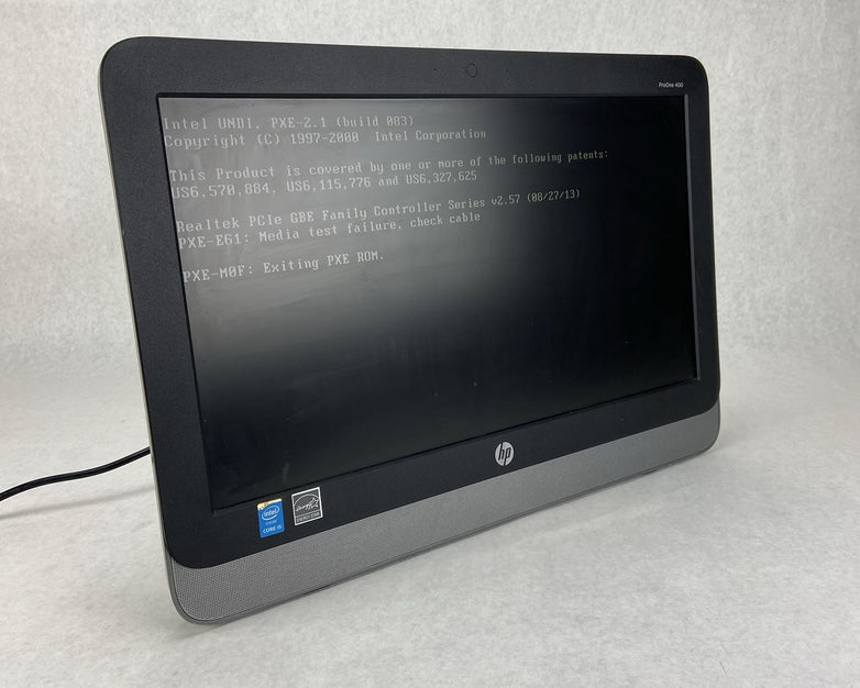 HP ProOne 400 G1 AIO Intel Core i54590T 2GHz 8GB RAM No HDD No OS No AC