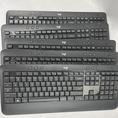 Logitech Wireless Advanced Keyboard K540 with No Dongle Lot of 5