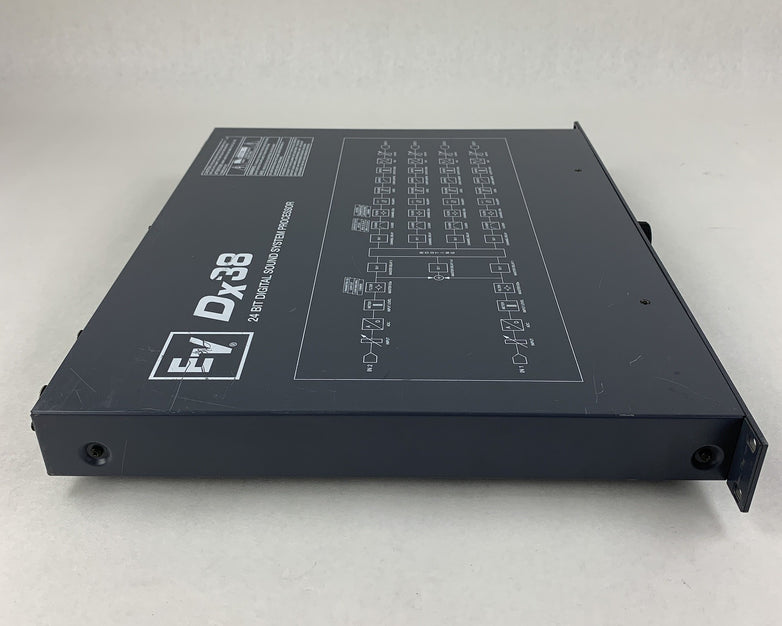 Electro-Voice (EV) Dx38 Digital Sound System Processor Tested