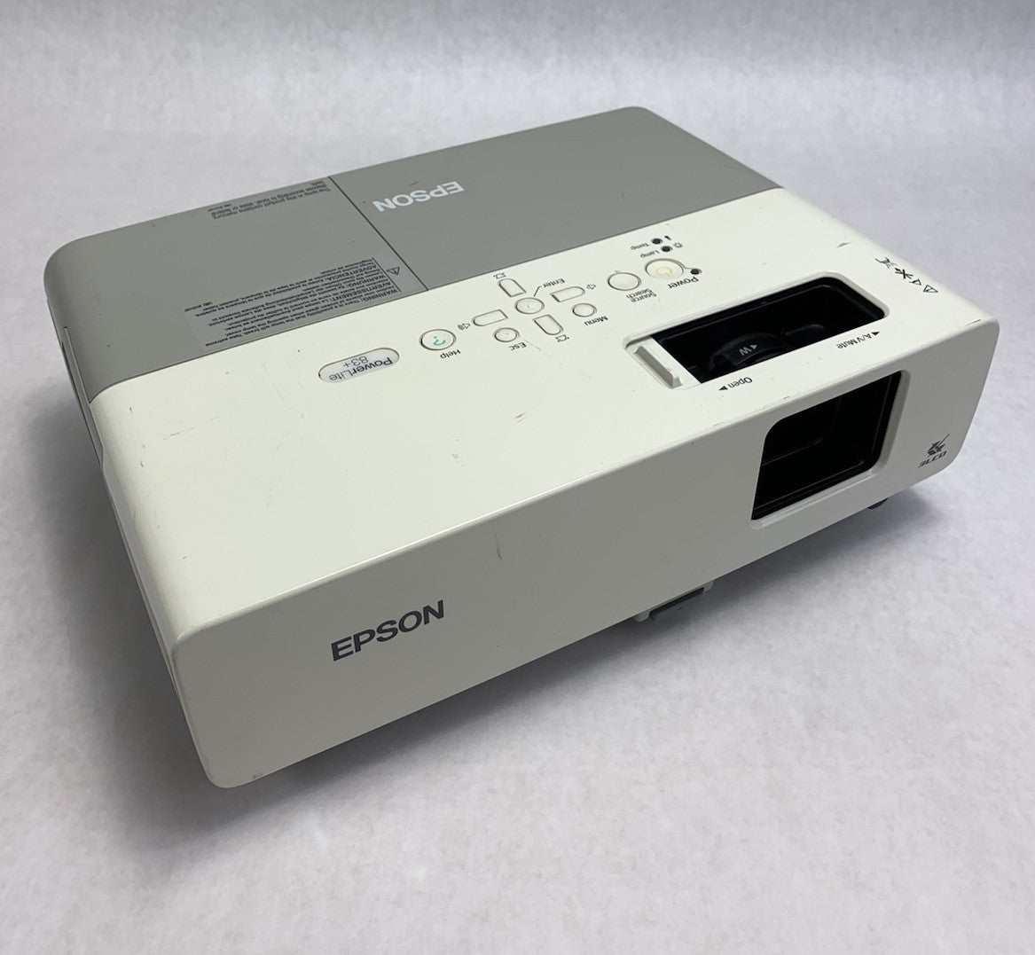 Epson EMP-83H PowerLite 83+ LCD Lamp Projector 573 Lamp Hours No Remote0