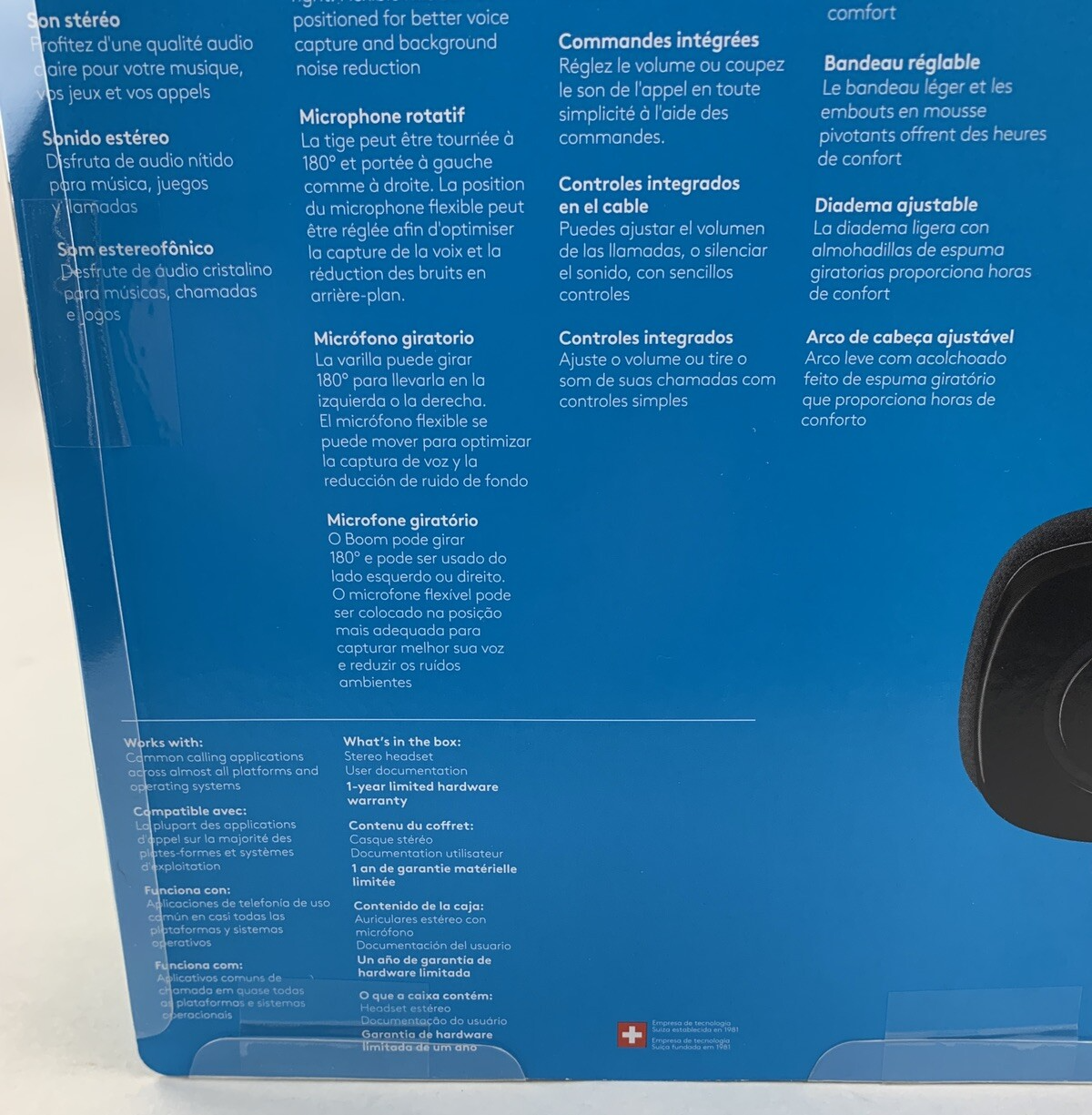 Logitech H151 Stereo Multi Device Headset with In Line Controls New OEM