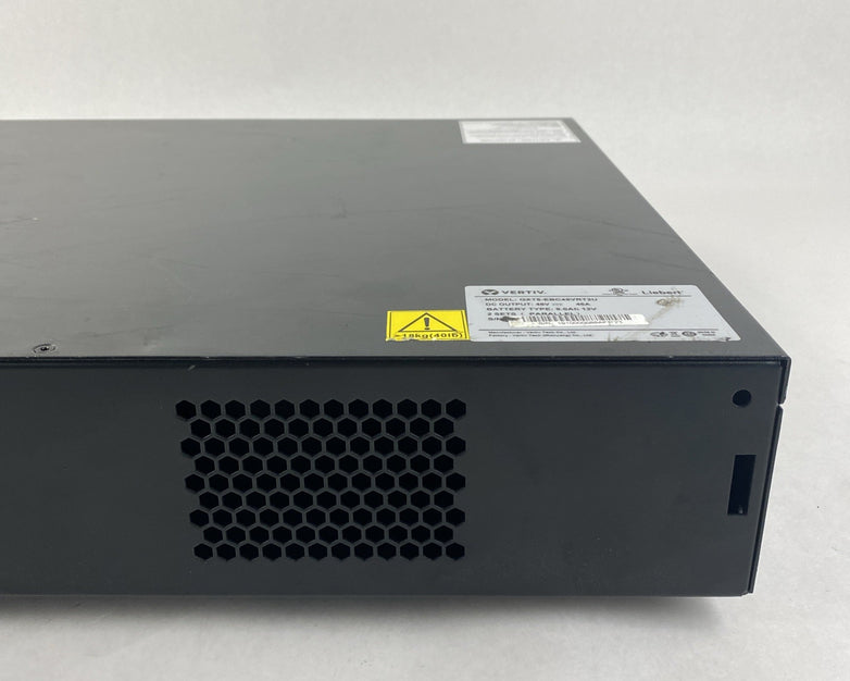 Vertiv Liebert GXT5-EBC48VRT2U GXT5 Tested No Batteries - No Rack Ears No Bezel