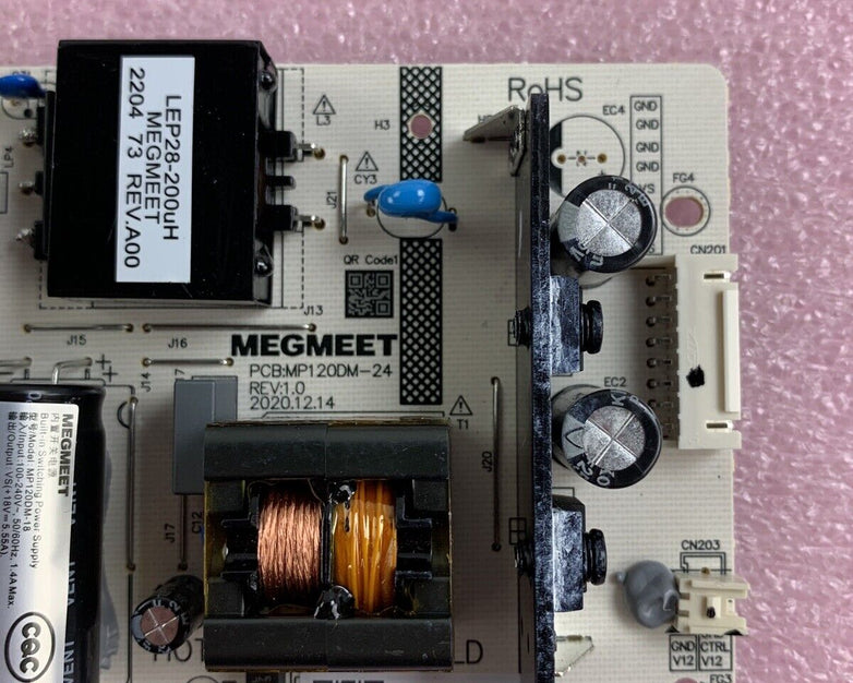 Power Supply Board For Smart Board 6086s-V3 MegMeet MP120DM-24 KPA-445-5 Tested