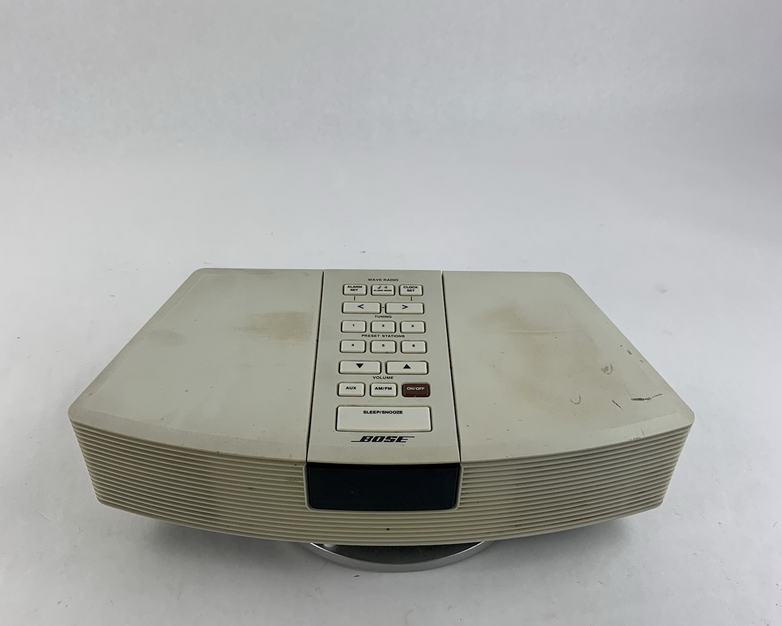 Bose AWR1-1W Wave Radio AM/FM Clock Radio - No Remote - Tested and Working