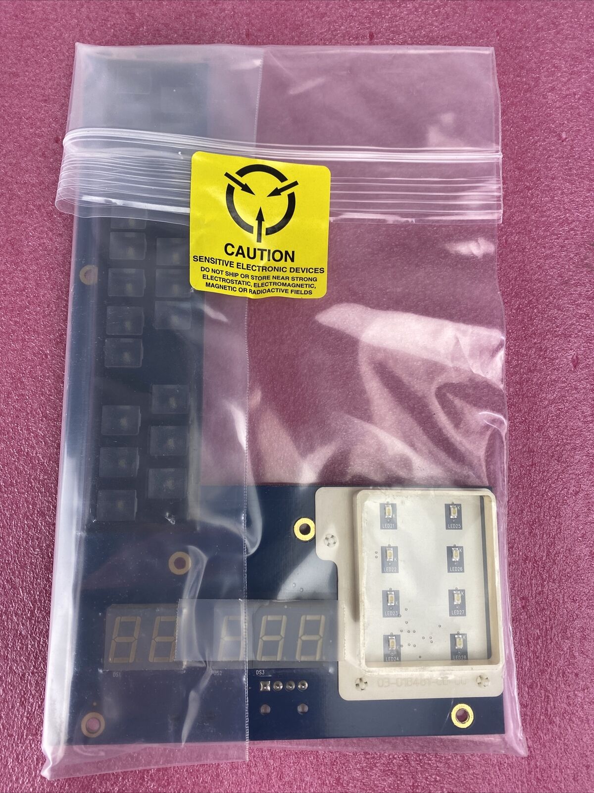 WMS 6779-018026-01-00 BB1 20 Line 5 Digit 7 sec Display Board A0180260100R04PECT