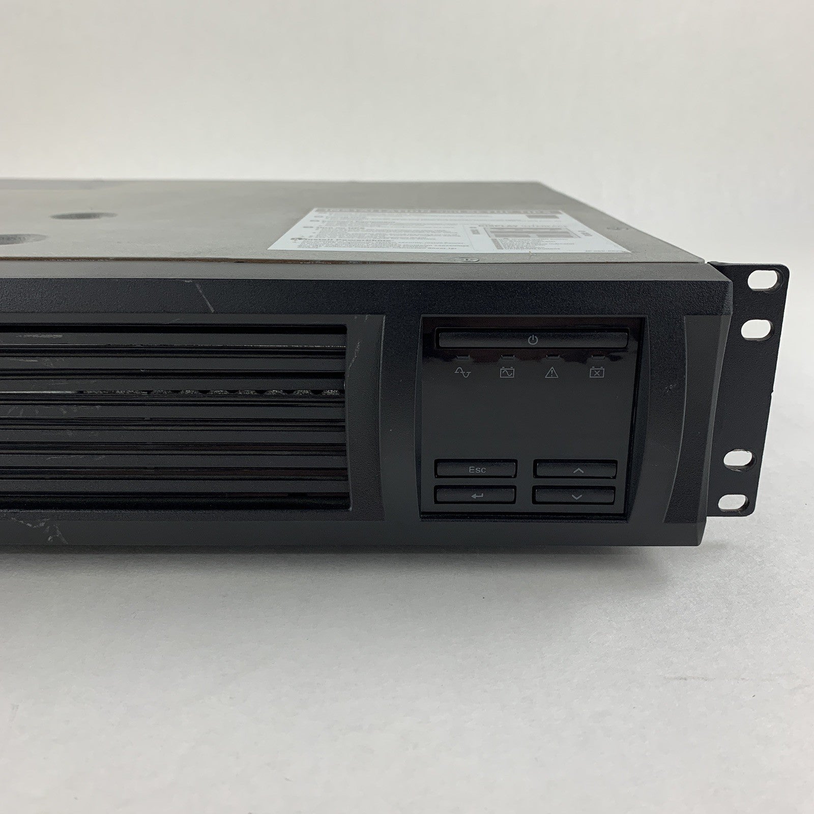 APC SMT750RM2U Line Interactive SmartUPS Power Supply Tested No Battery No Caddy