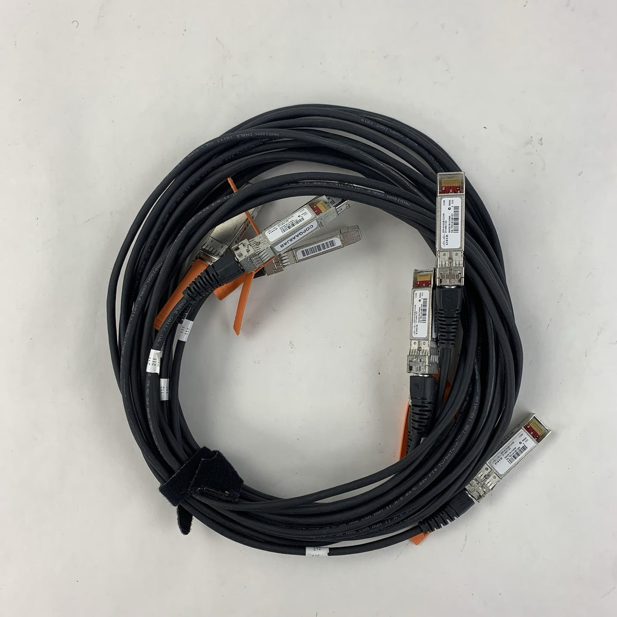 Cisco SFP-H10GB-CU3M 10GBASE-CU Passive Cable 3M - Lot of 8 - Untested6