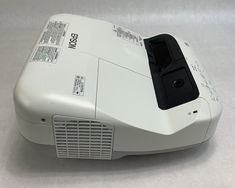 Epson H599A BrightLink 595Wi LCD Lamp Projector 1800 Lamp Hours - No Remote