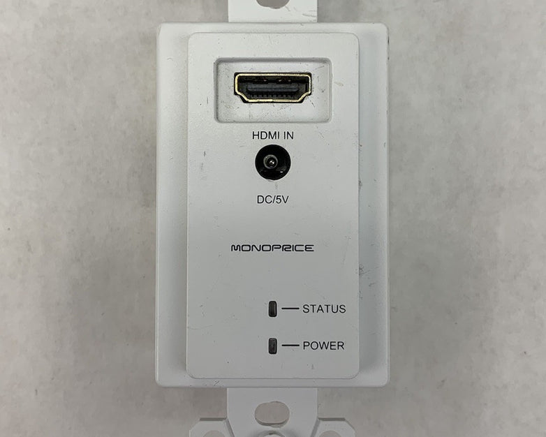Monoprice HDMI to CAT5e/6 Wall Extender Plate (Lot of 2)