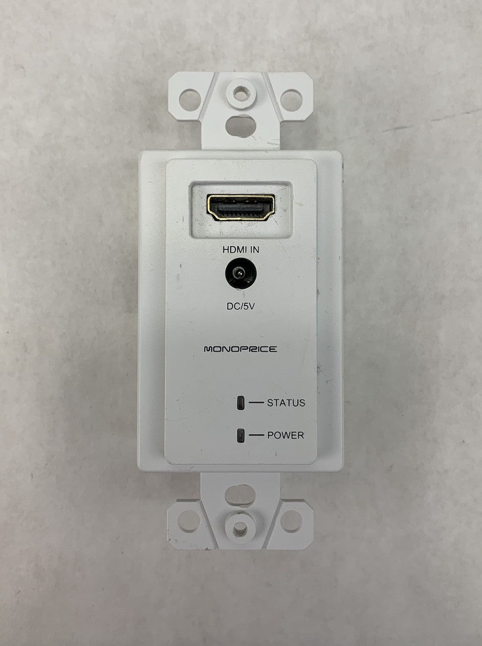 Monoprice HDMI to CAT5e/6 Wall Extender Plate (Lot of 2)