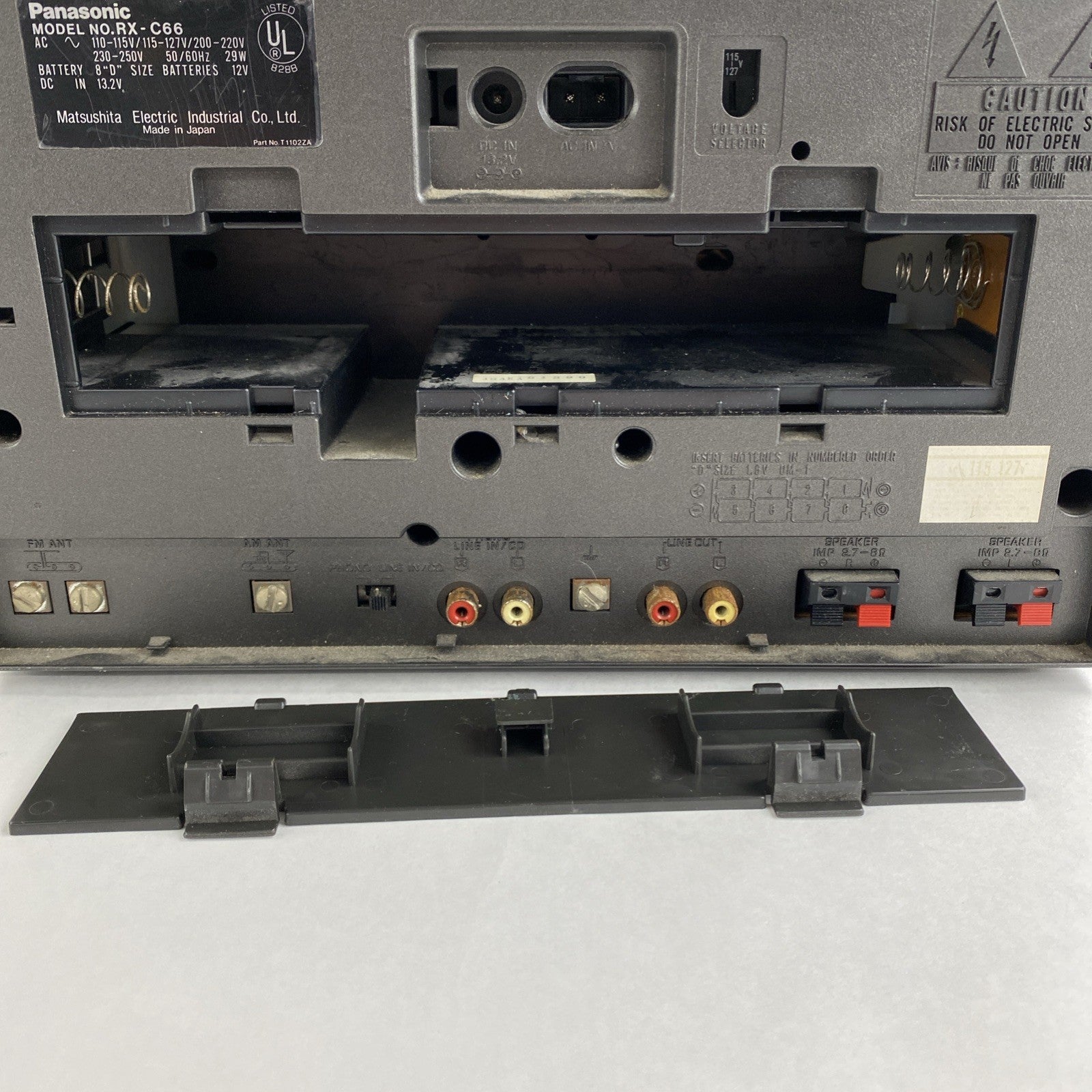 Panasonic RX-C66 Twin Cassette Decks6