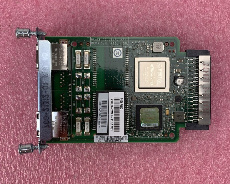 Cisco 73-13420-01 B0+ Dual Port Trunk Voice WAN Card