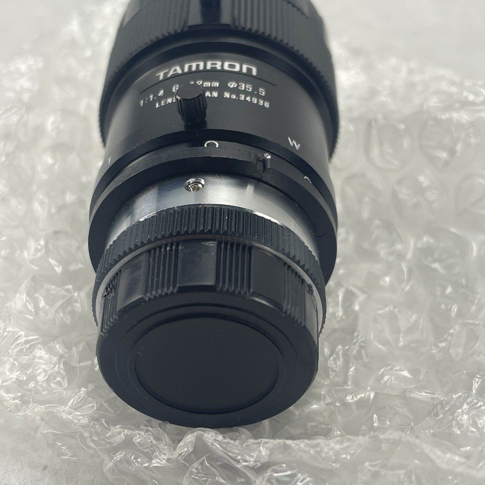 Tamron M12VM612 6-12mm F/1.4 1" C mount CCTV Camera Focal Lens6
