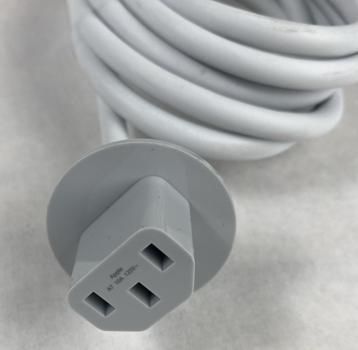 Apple iMac A7 10A 125V 6 FT 3-Prong Power Cord (Lot of 7)