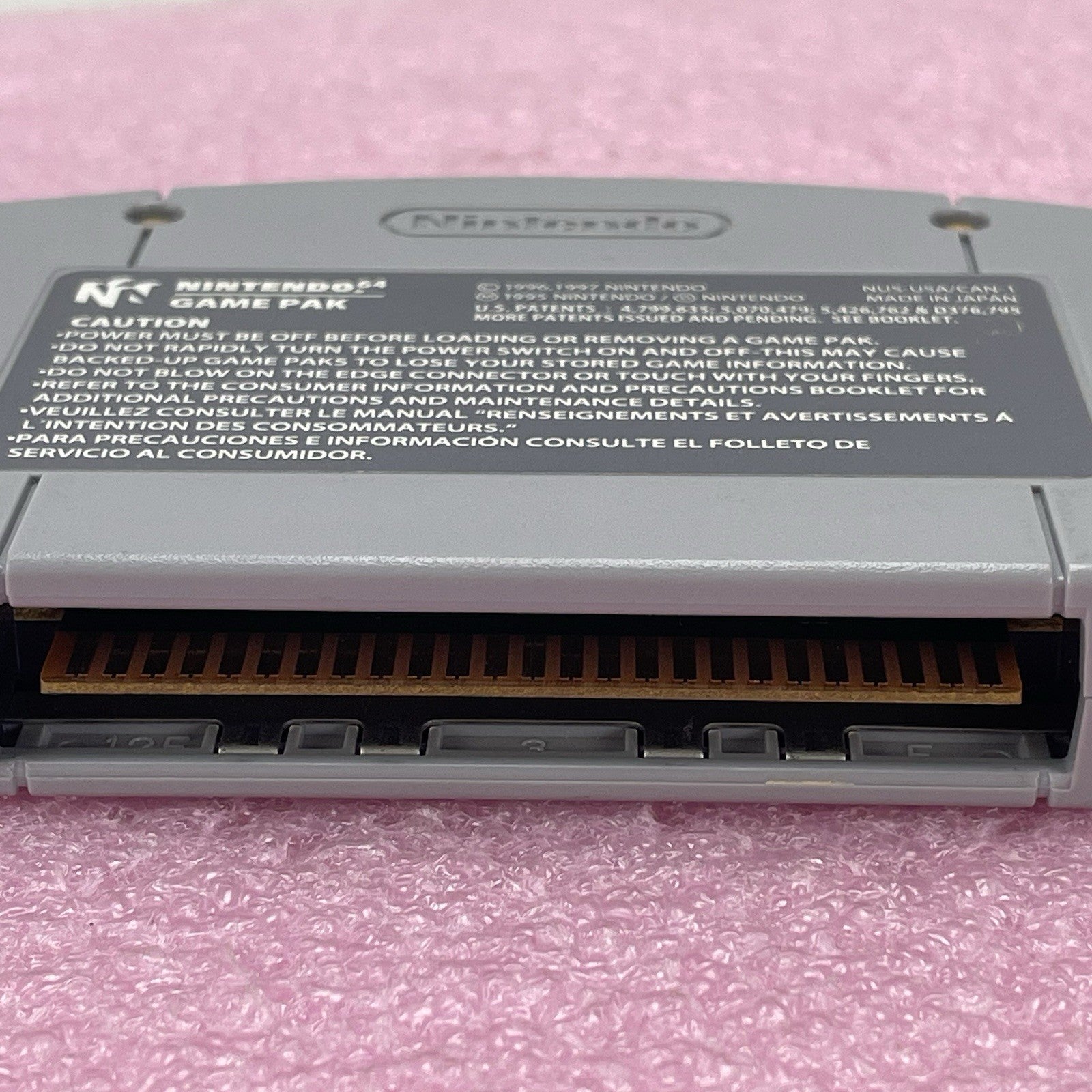 Nintendo Mario Tennis N64 Game Cartridge 2000 Authentic OEM Untested5