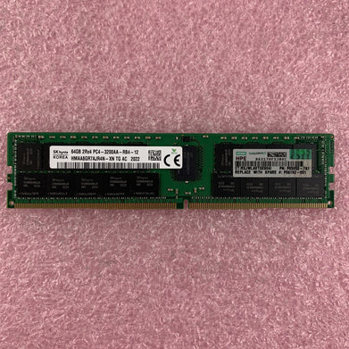 SK Hynix HMAA8GR7AJR4N-XN 64 GB Ram Memory PC4-3200AA 288-Pin DDR4 RDIMM