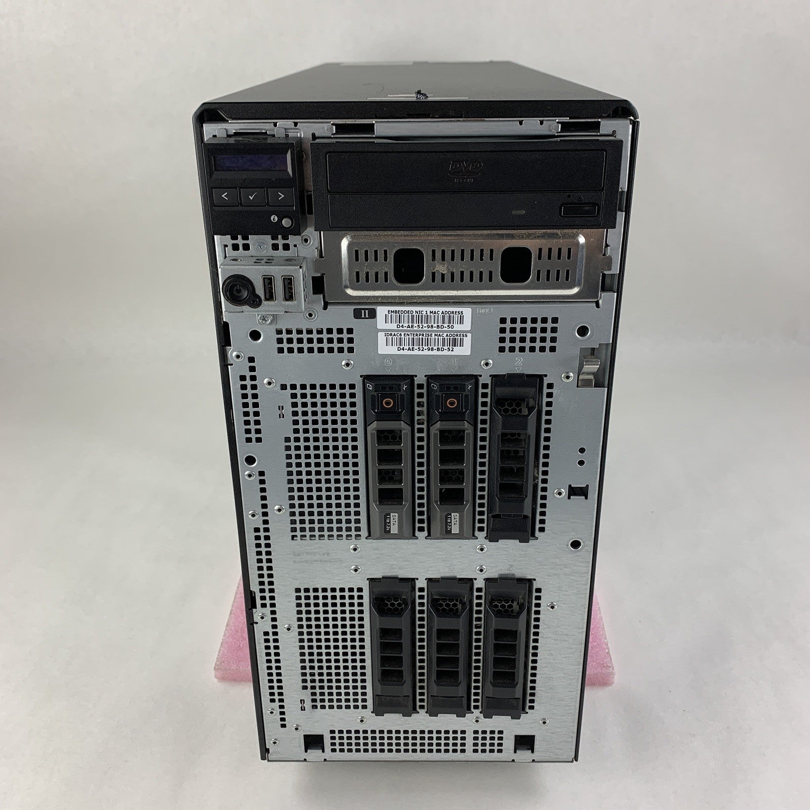 Dell PowerEdge T410 Server  2x Xeon E5503 2 GHz 16 GB Ram No OS No HDD