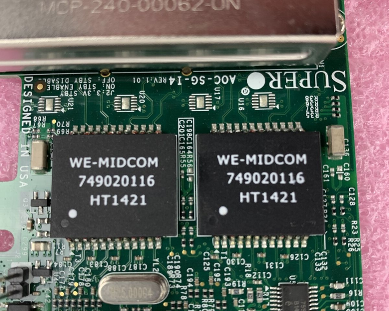 AOC-SG-I4 - SUPERMICRO 4-PORT GIGABIT ETHERNET CARD