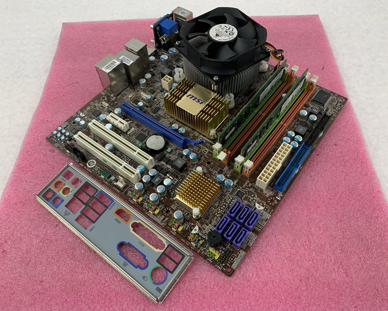 Micro-Star MS-7521 Motherboard Pentium Dual-Core E5300 2.6GHz 4GB RAM
