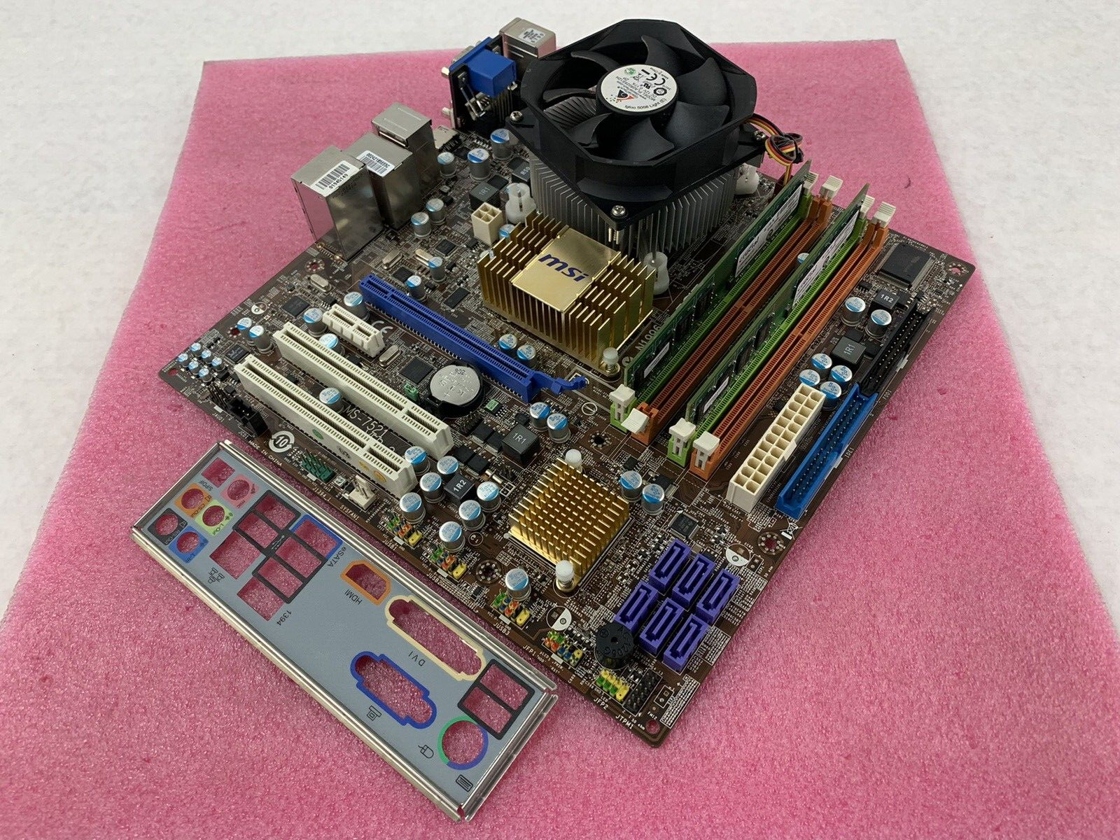 Micro-Star MS-7521 Motherboard Pentium Dual-Core E5300 2.6GHz 4GB RAM