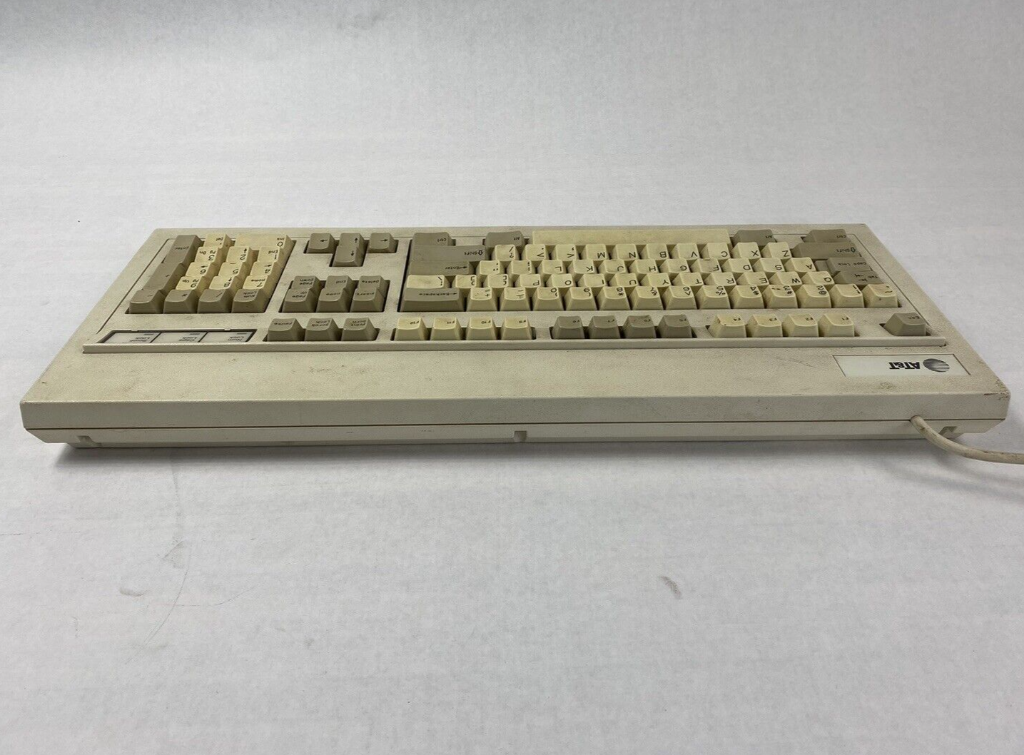 Vintage AT&T CIG8AVE03417 Enhanced Keyboard Key Tronic Untested