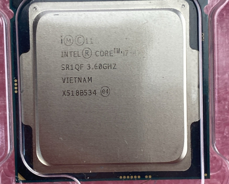Intel Quad Core i7-4790 CPU Processor 3.60GHz FCLGA1150 SR1QF