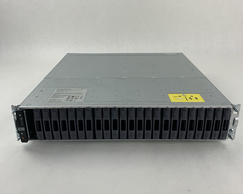 NetApp NAJ-1001 24-Bay SAS Hard Drive Array w/ 2 PSUs 23x Caddies No HDDs