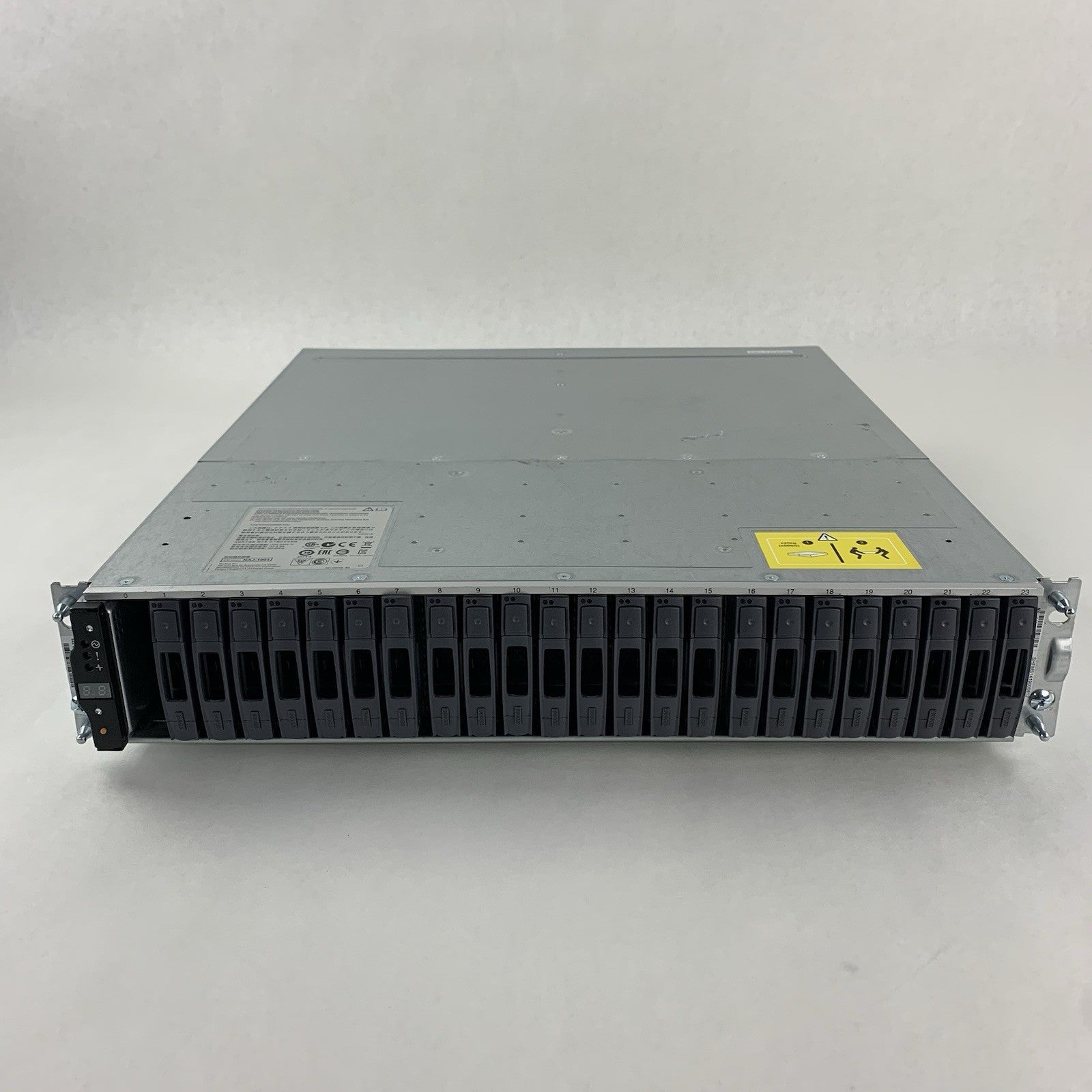 NetApp NAJ-1001 24-Bay SAS Hard Drive Array w/ 2 PSUs 23x Caddies No HDDs1
