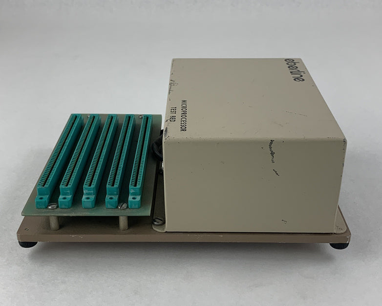 Eberline Micro Processor Test Bed With Corcom 6J4 6A - For Parts Or Repair