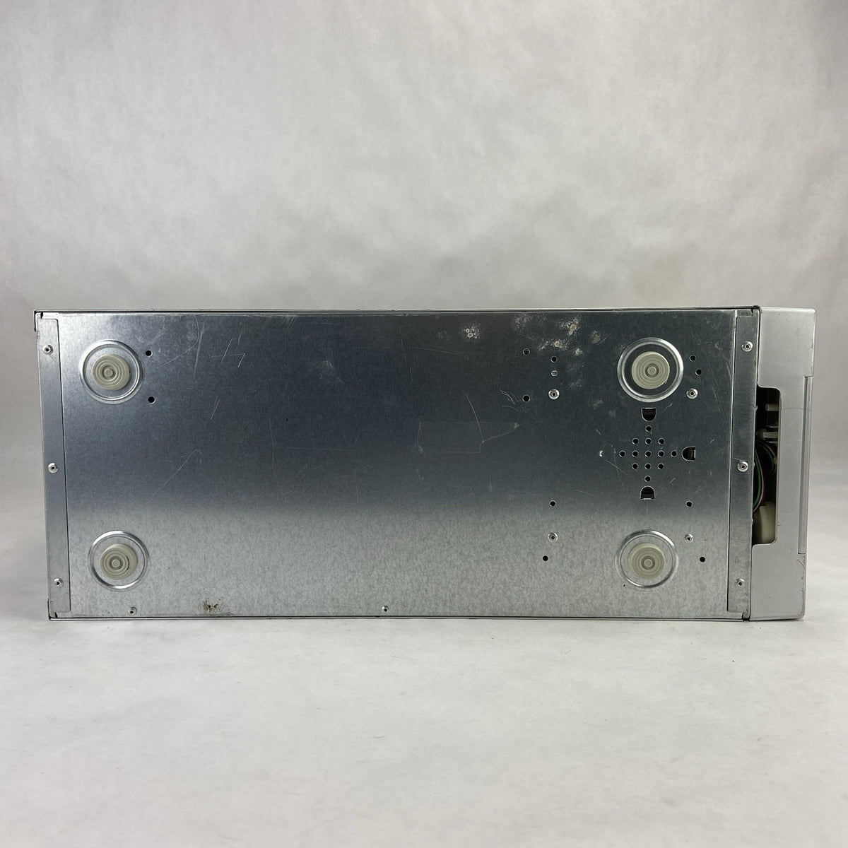 Vintage Unbranded Silver Mid Tower Case Bare Bones No PSU6