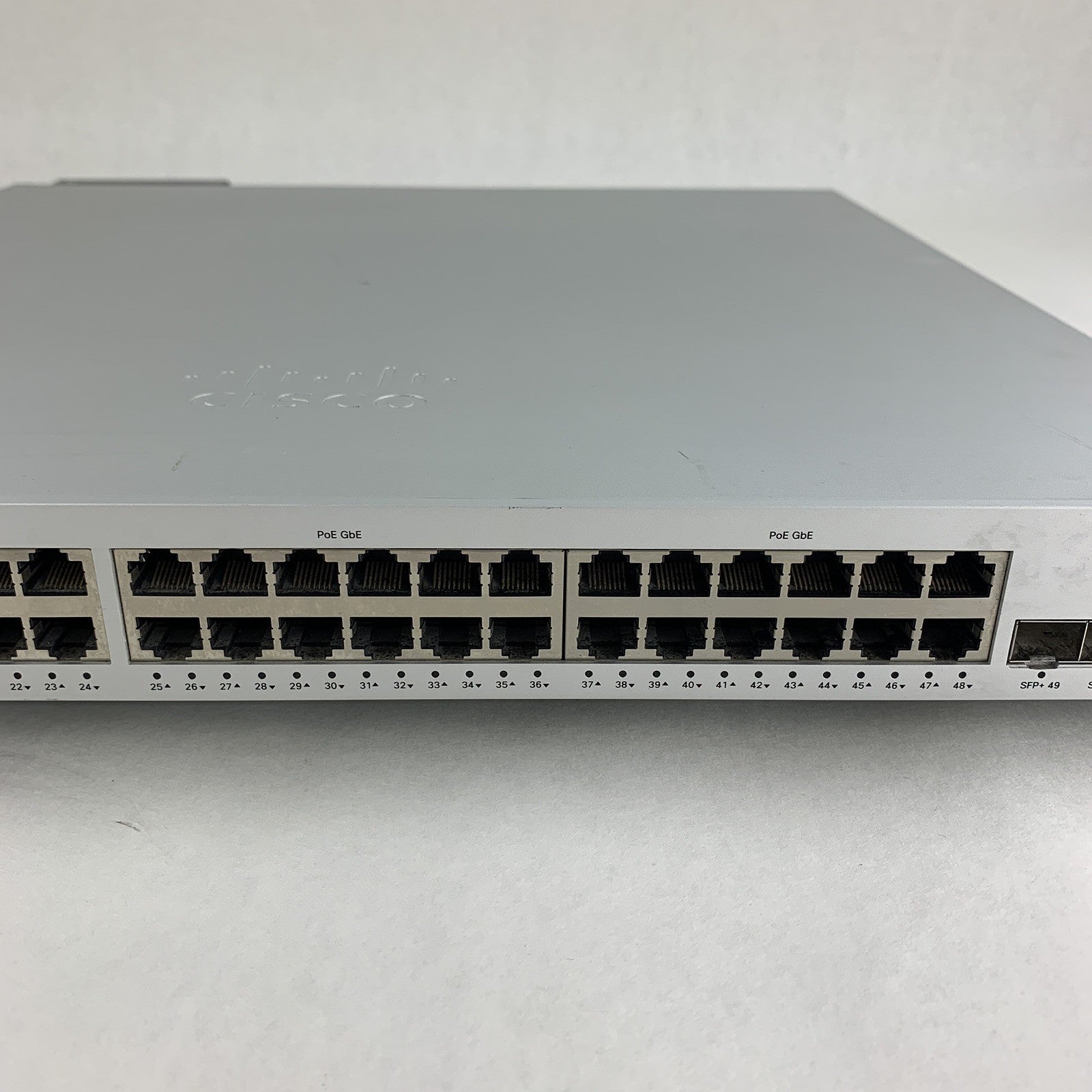 Cisco Meraki MS350-48FP-HW 48-Port PoE Managed Ethernet Switch Tested Reset